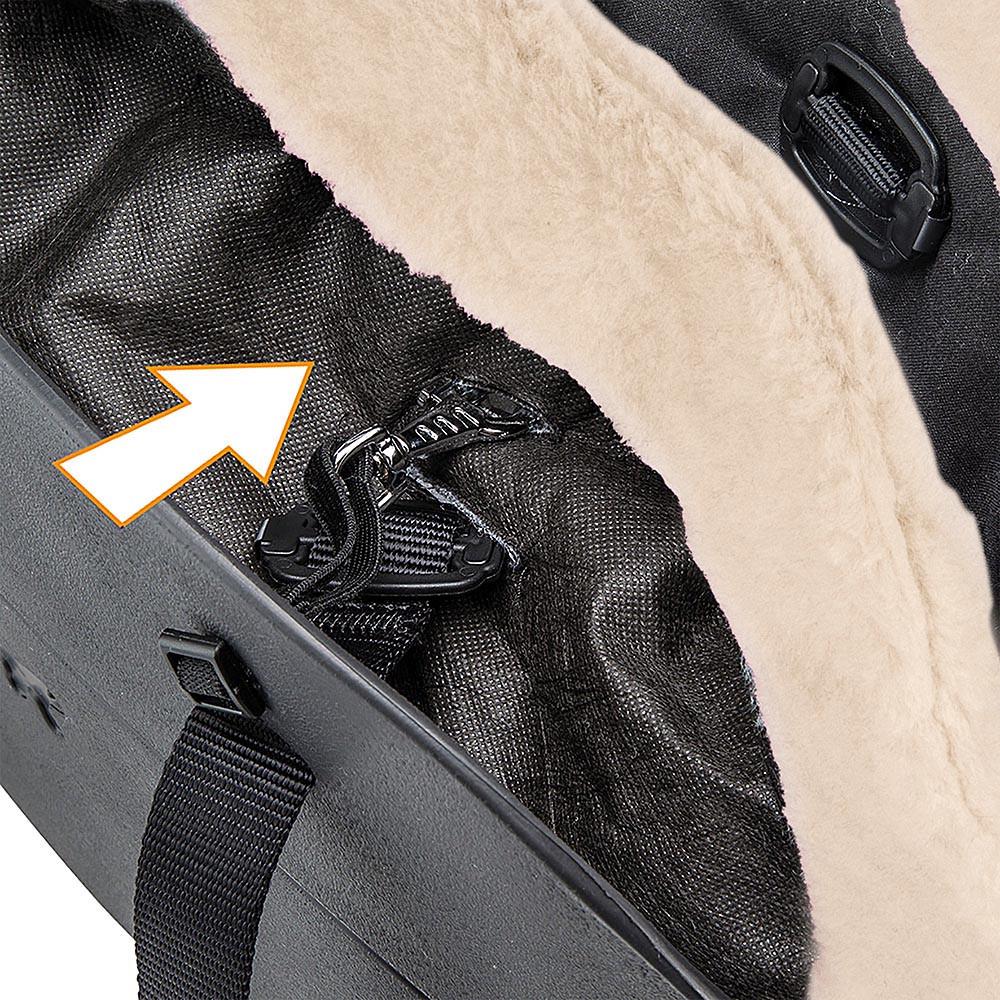 Сумка для собак Ferplast With-Me Winter 43,5х21,5х27 см Черный/Белый (79515017) - фото 2 Сумка для собак Ferplast With-Me Winter 43,5х21,5х27 см Черный/Белый (79515017) - фото 2