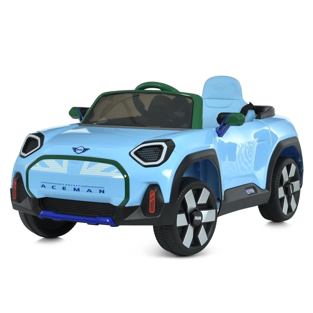 Детский электромобиль Bambi Mini Cooper Aceman JE1688EBLR/24V Голубой (821074630)