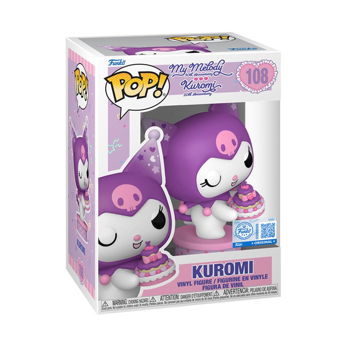 Игровая фигурка Funko POP! Sanrio My Melody & Kuromi Куроми С Тортиком (87169)
