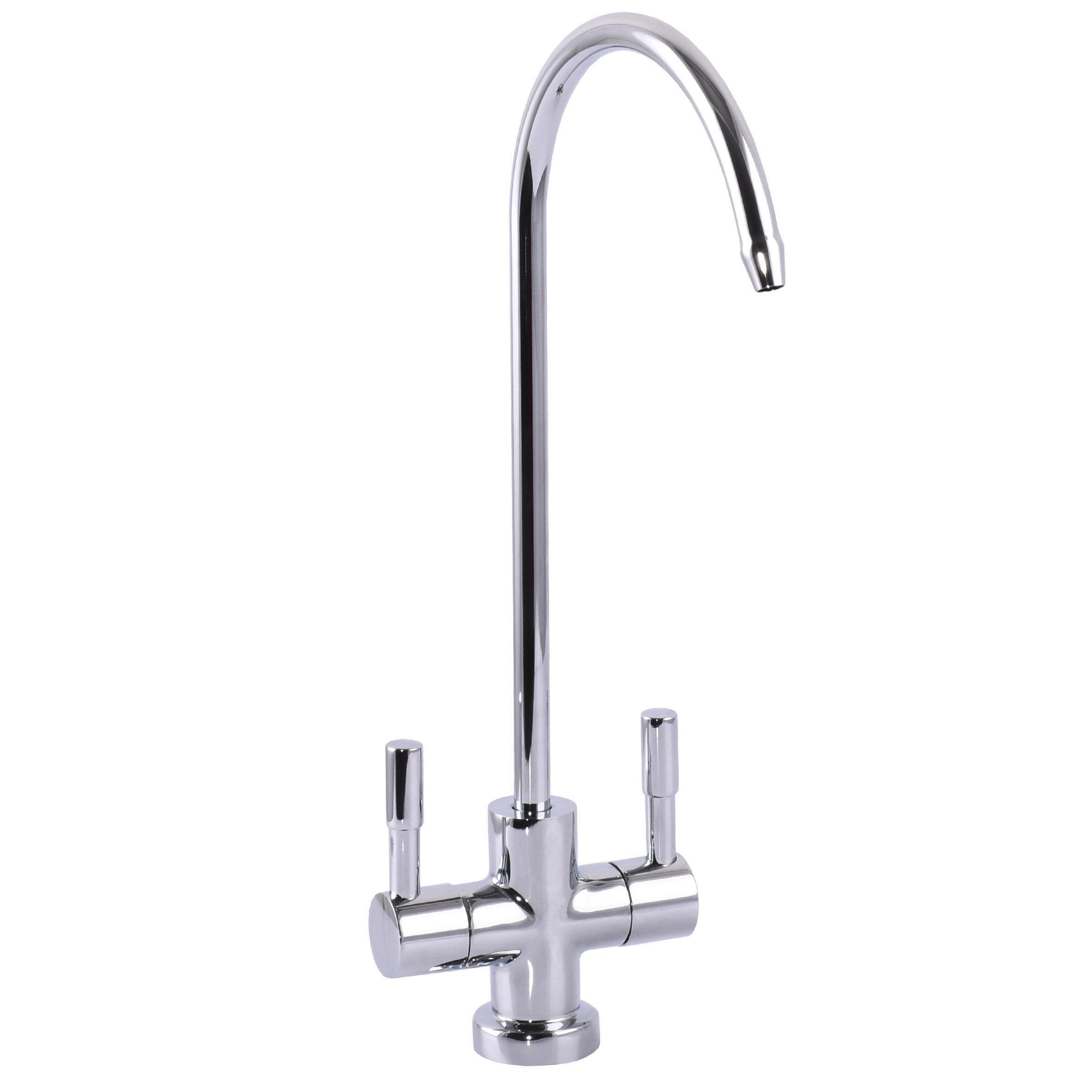 Кран для обратного осмоса/фильтра GLux Lazer GLLR-76A-00 дуо Хром (27524)