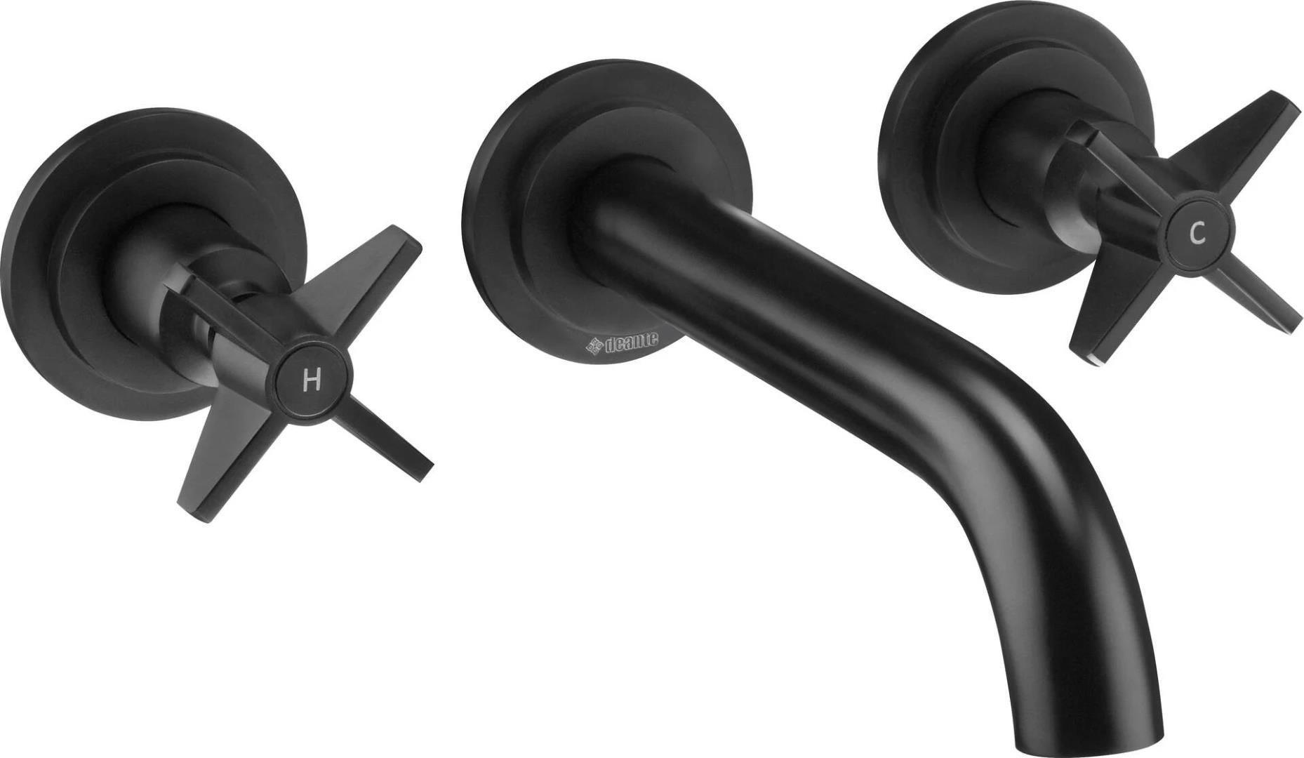 Смеситель для умывальника Deante Temisto Черный (BQT_N54D)