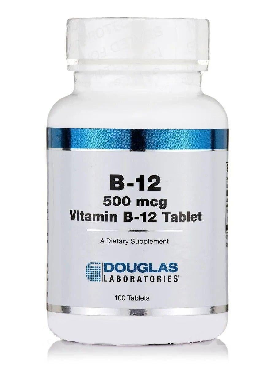 Метилкобаламин Douglas Laboratories Vitamin B12 500 mcg 100 Tabs