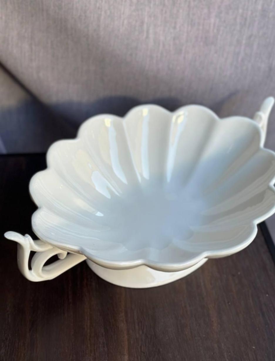 Фруктовница Stenson MC-3241-12 фарфор 30,5х21х9 см Белый (MC-3241-12) - фото 3 Фруктовница Stenson MC-3241-12 фарфор 30,5х21х9 см Белый (MC-3241-12) - фото 3