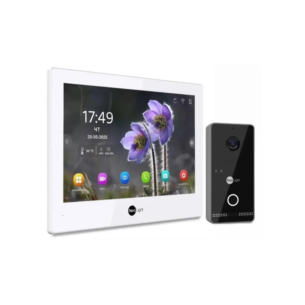 Комплект видеодомофона Neolight ALPHA Hybrid IPWO KIT Black