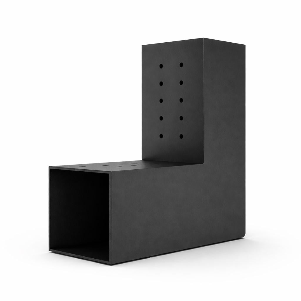 З'єднувач бруса металевий Г-подібний 100х100 мм