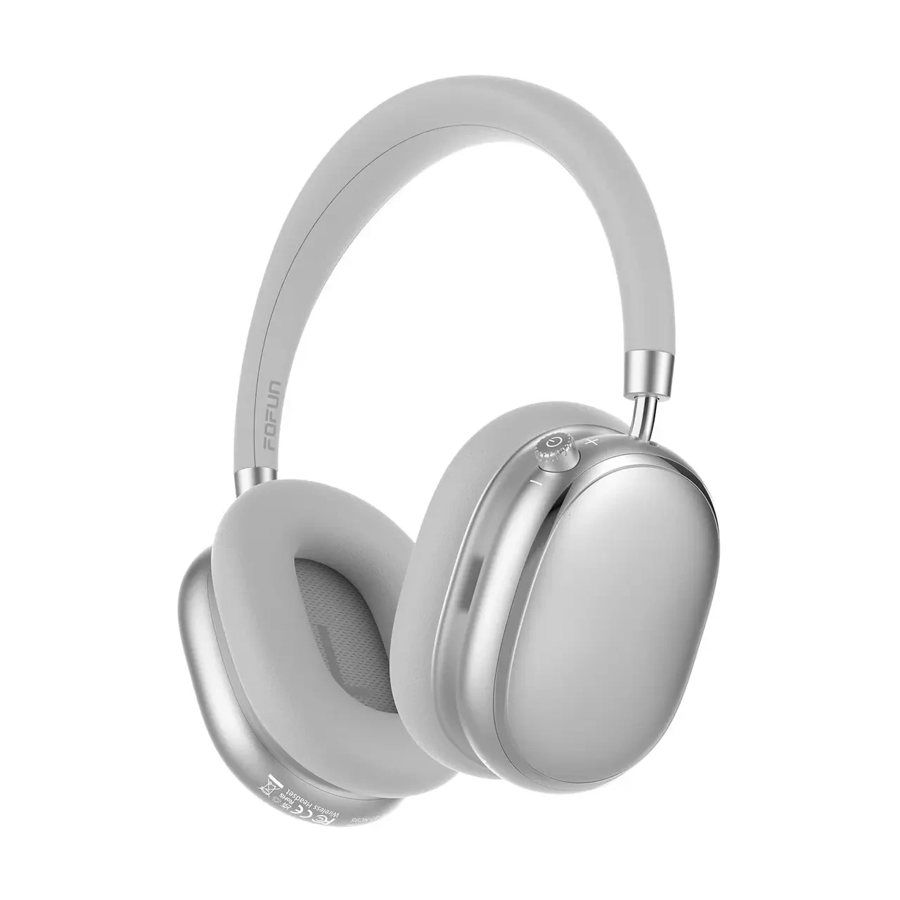 Наушники беспроводные накладные NC95 Bluetooth 6 с активным шумоподавлением ANC/Hi-Res Audio/AUX Silver (3120968505)