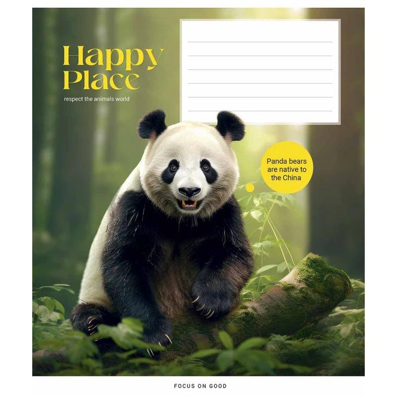 Школьная тетрадь в линейку Школярик 12 листов Разноцветный (NB-286-Z-409)