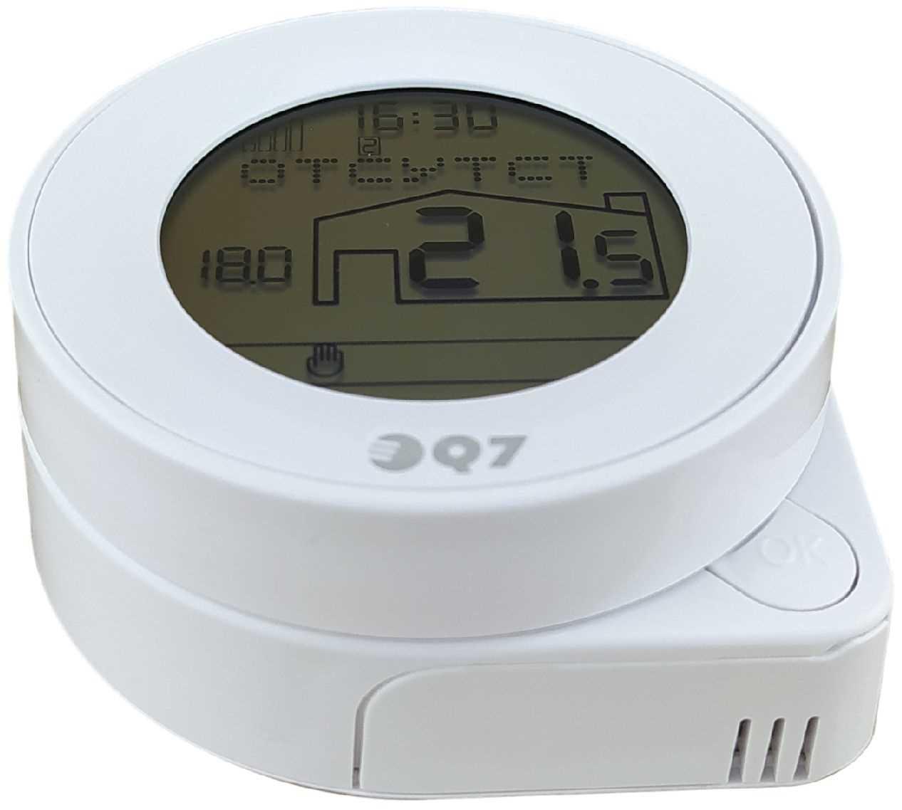 Програматор температури котла Euroster Q7 провідний тижневий (28414661) - фото 2 Програматор температури котла Euroster Q7 провідний тижневий (28414661) - фото 2