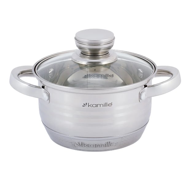 Кастрюля с крышкой Kamille 2 л (KM-4911) Кастрюля с крышкой Kamille 2 л (KM-4911)