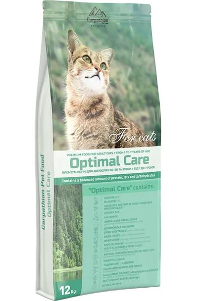 Корм для кошек сухой Carpathian Optimal Care всех пород возрастом 1-7 лет 300 г (37202484) Корм для кошек сухой Carpathian Optimal Care всех пород возрастом 1-7 лет 300 г (37202484)
