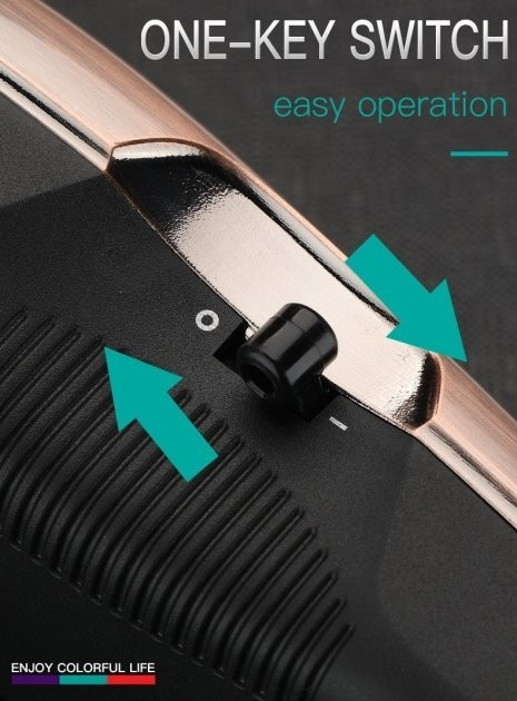 Машина для стрижки проводная VGR V-131 Pro 4 сменные насадки Коричневый (491204267) - фото 12