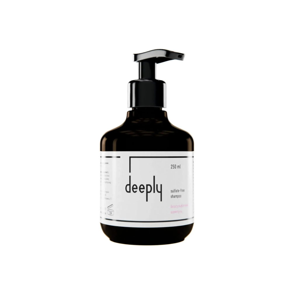 Шампунь безсульфатний deeply sulfate-free shampoo 250 мл