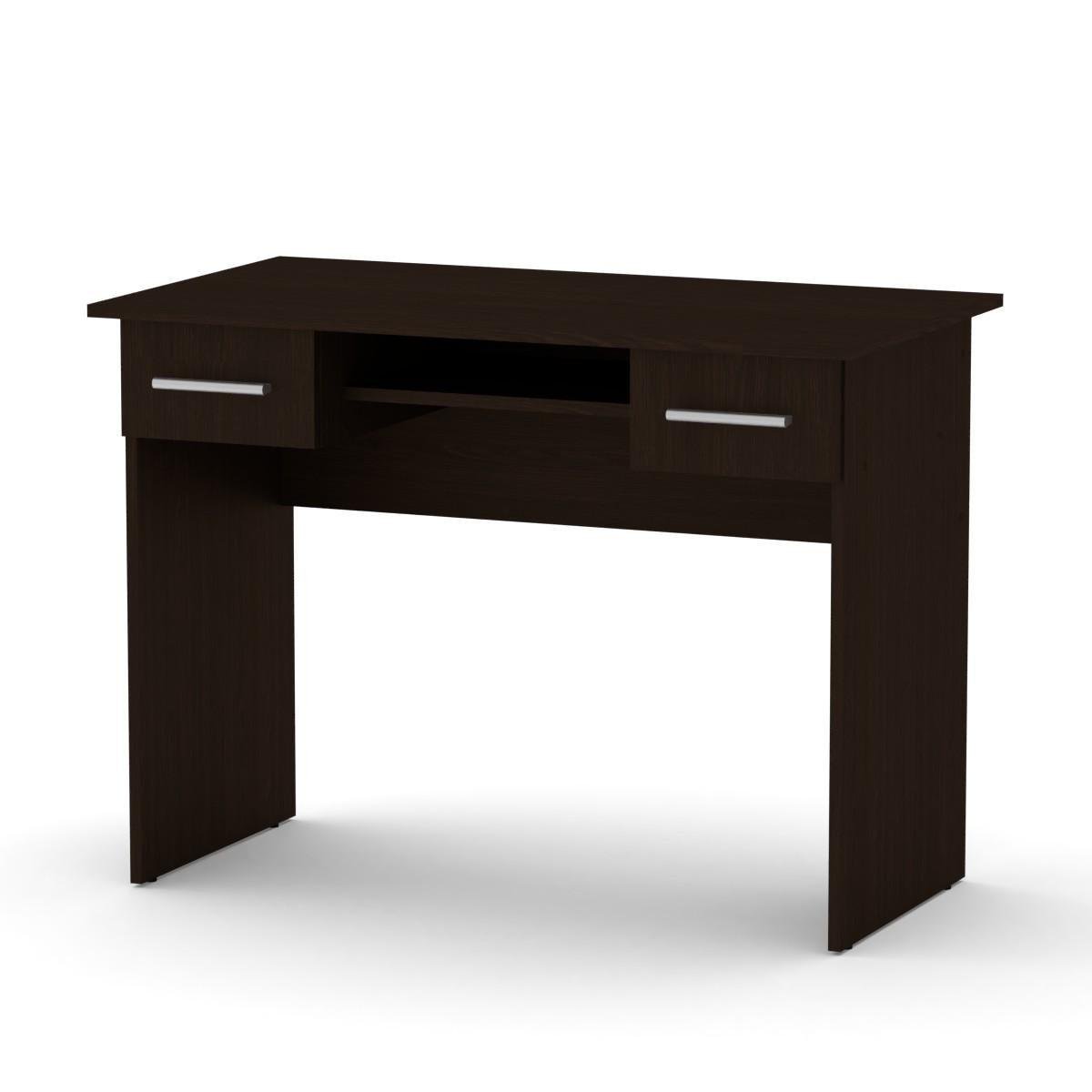 Стіл письмовий МебліКо Школяр-2 100х55х76 см Венге (k-1414-2) Стіл письмовий МебліКо Школяр-2 100х55х76 см Венге (k-1414-2)