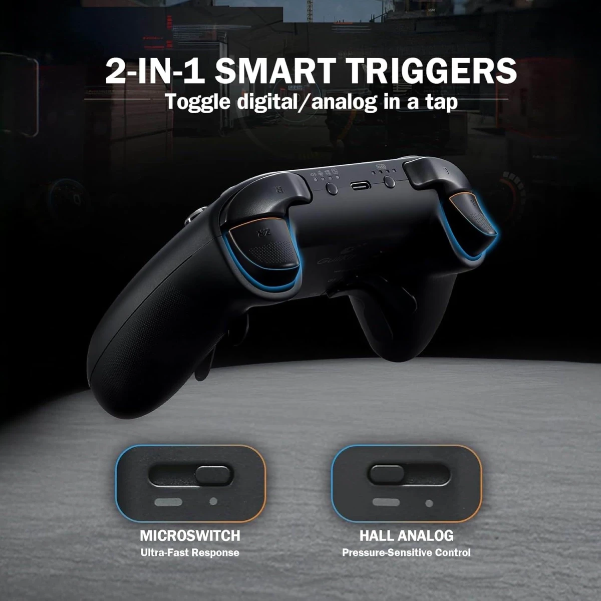 Геймпад GuliKit TT MAX Win Switch Android and iOS Черный (32646407) - фото 6