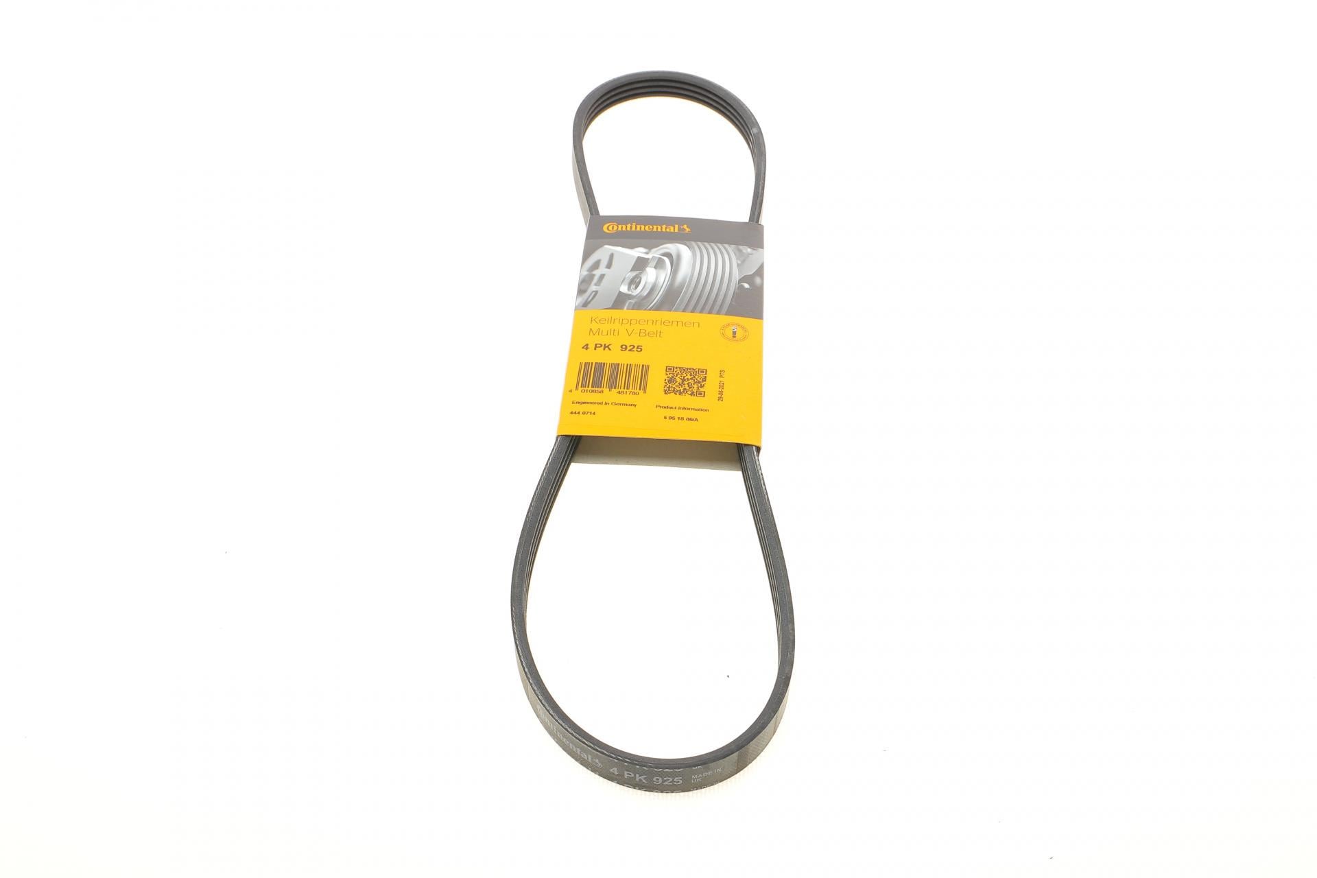 Ремень генератора Continental Renault Kangoo/Nissan Kubistar 1.2 16V 97- 4PK925 (4PK925)