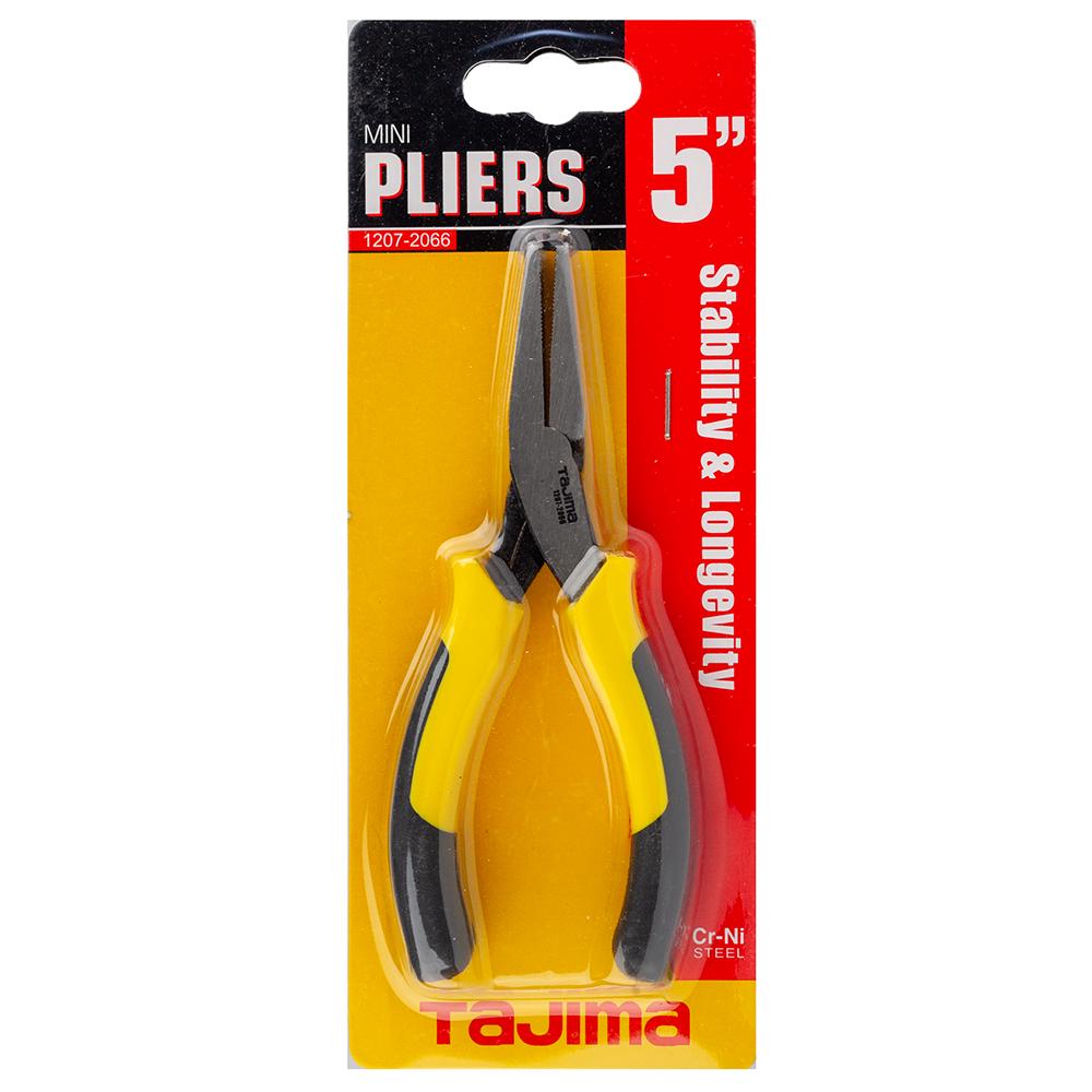 Долгогубцы Tajima CrNi хром-никель с плоскими губками 150 мм (1207-2066) - фото 2