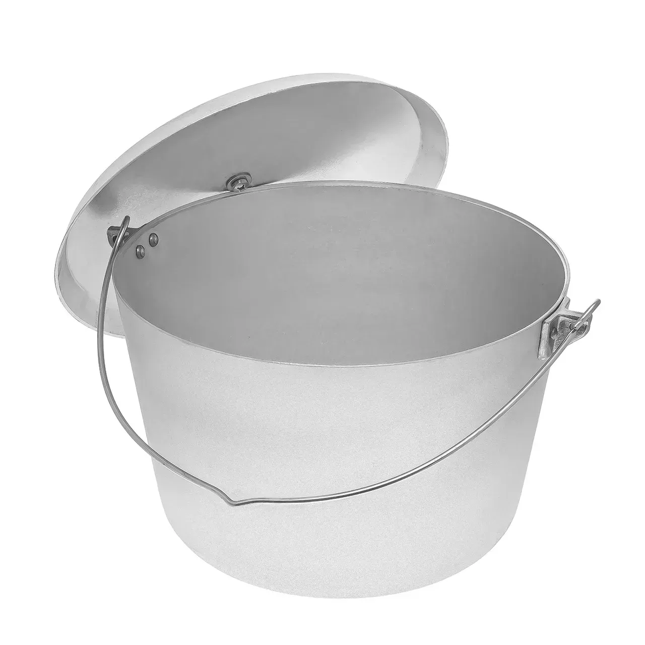 Казан туристический алюминиевый с крышкой 10 л (25393155) - фото 3