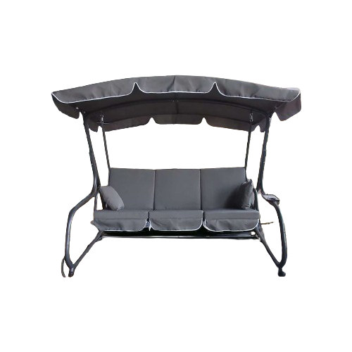 Садовые качели IdealGarden MAS-4026 3-х местные Графитовый (17198694)