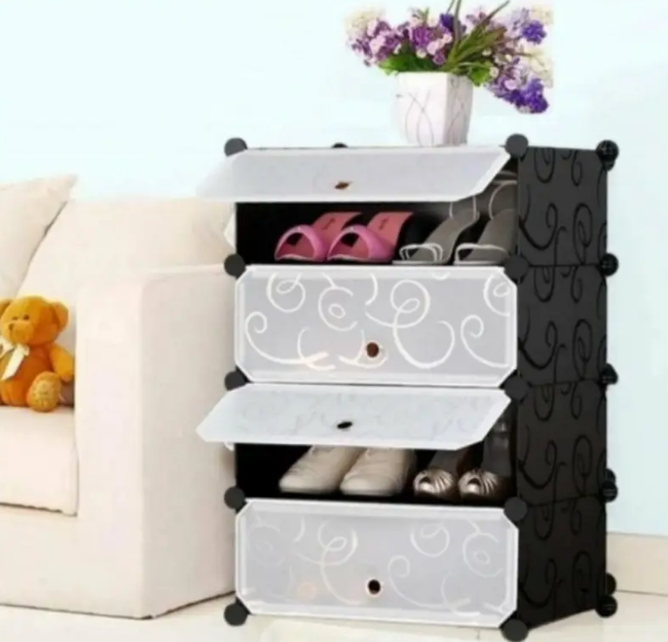 Шафа для взуття Storage Cabinet MP A1-4 36х37х76 см - фото 2