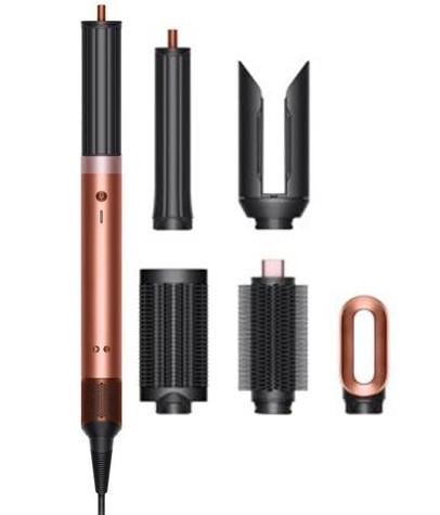 Стайлер для волосся HS09 Airwrap Coanda 2x Multi-styler&Dryer Straight to Wavy Amber Silk 6в1 1700 Вт Золотистий (2931985610)