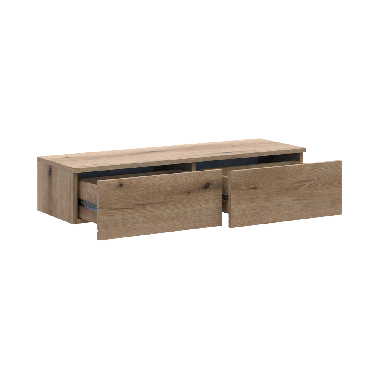 Туалетный столик Doros Левия 2Ш 100х32х22 см Дуб эвок (41516095) - фото 3