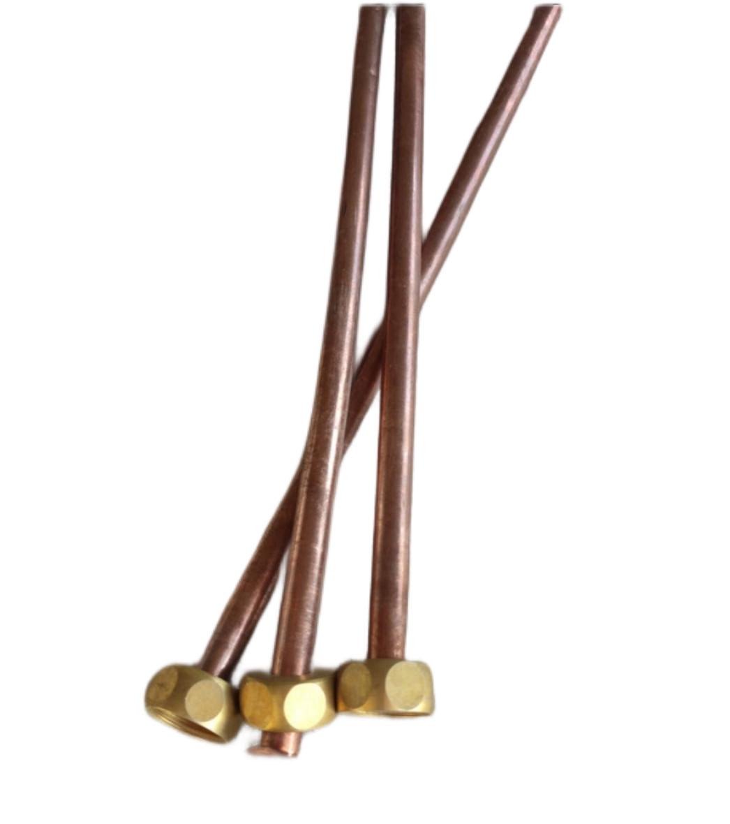 Трубка 1 шт. М-10х1/2 80 см мідна для змішувача - фото 2 Трубка 1 шт. М-10х1/2 80 см мідна для змішувача - фото 2