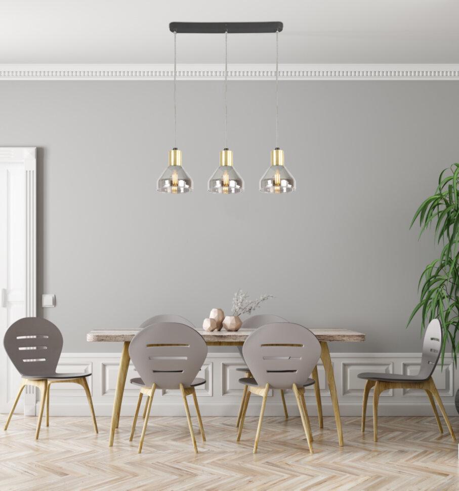 Люстра Candellux Gregory 70x120 см Золотистий (33-79008) - фото 3 Люстра Candellux Gregory 70x120 см Золотистий (33-79008) - фото 3