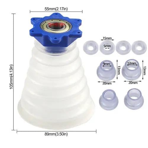 Пилозахисна насадка для свердління 5-12 мм з підшипником для дриля та перфоратора (27556775) - фото 3 Пилозахисна насадка для свердління 5-12 мм з підшипником для дриля та перфоратора (27556775) - фото 3