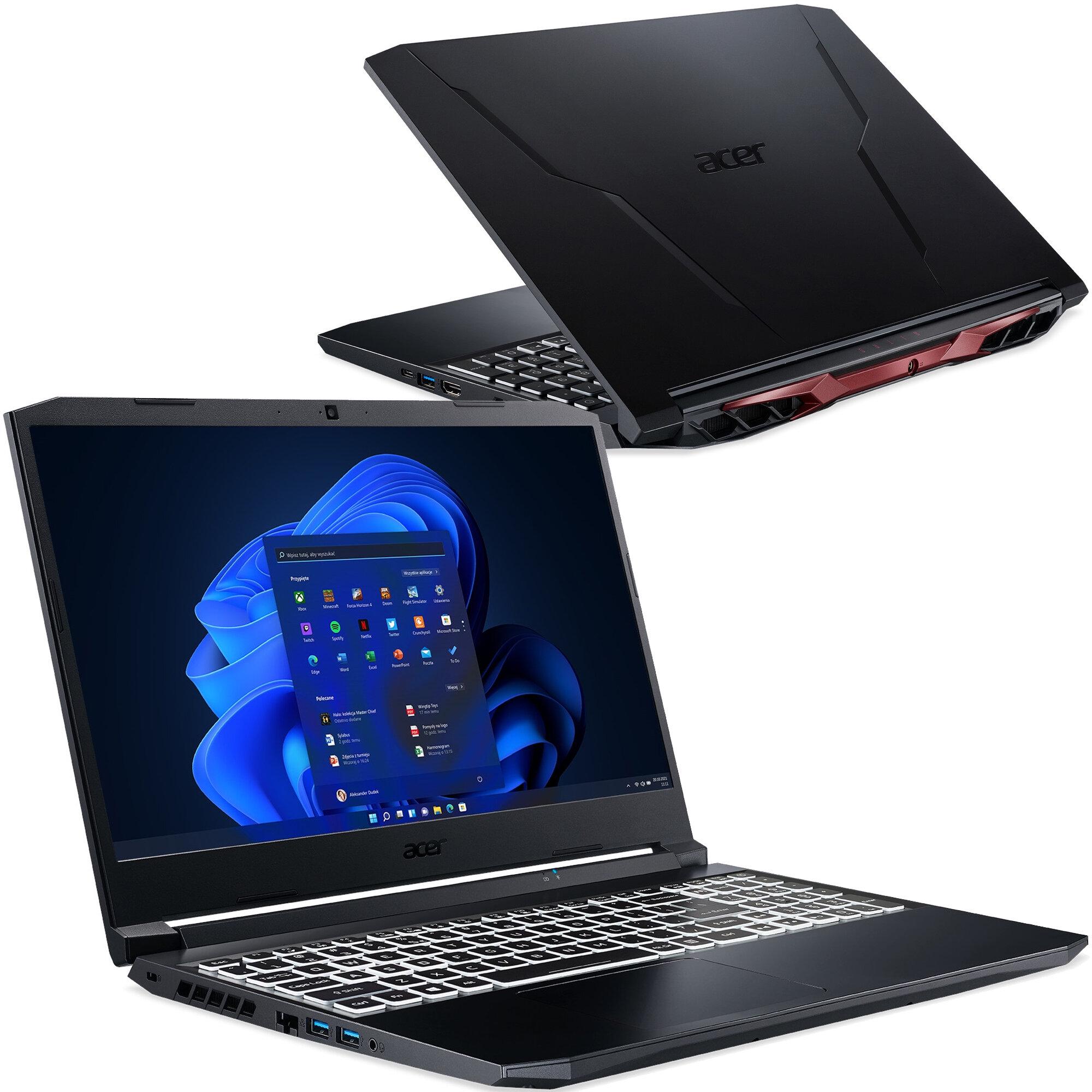Ноутбук Acer Nitro 5 AN515-57 15,6" IPS 144Hz i9-11900H RAM 1TB SSD GeForce RTX3060 Windows 11 Home 16 Gb (NHQEWEP00E) - фото 7 Ноутбук Acer Nitro 5 AN515-57 15,6" IPS 144Hz i9-11900H RAM 1TB SSD GeForce RTX3060 Windows 11 Home 16 Gb (NHQEWEP00E) - фото 7