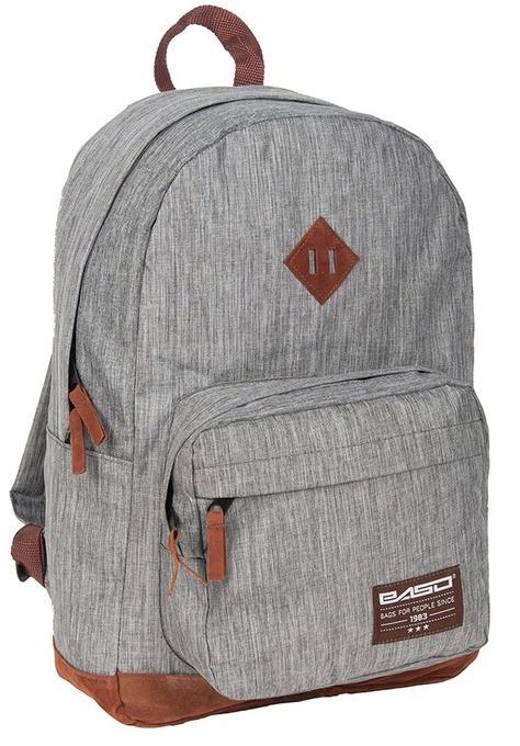 Рюкзак легкий молодежный Paso 18 л Серый