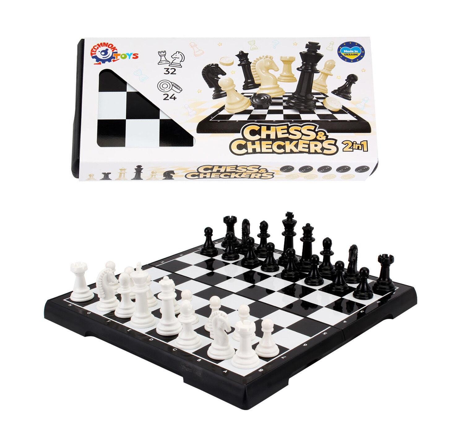 Настольная игра Technok Toys 9079 5 шахматы/шашки (118707)