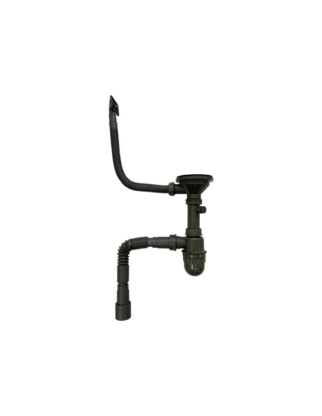 Сифон для кухонной мойки Евро 3 дюйма