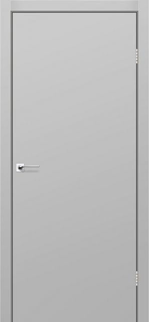 Двері міжкімнатні Leador Express SL -01 670х2035 мм Світло-сірий супермат (25820678)