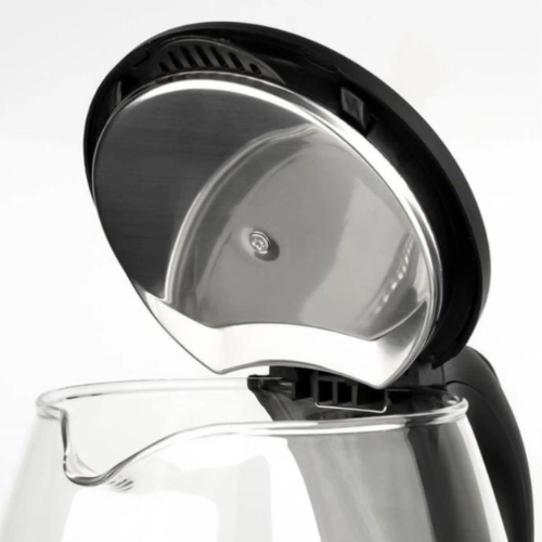 Електрочайник дисковий RAF 7861 скляний Чорний (12127910) - фото 3 Електрочайник дисковий RAF 7861 скляний Чорний (12127910) - фото 3