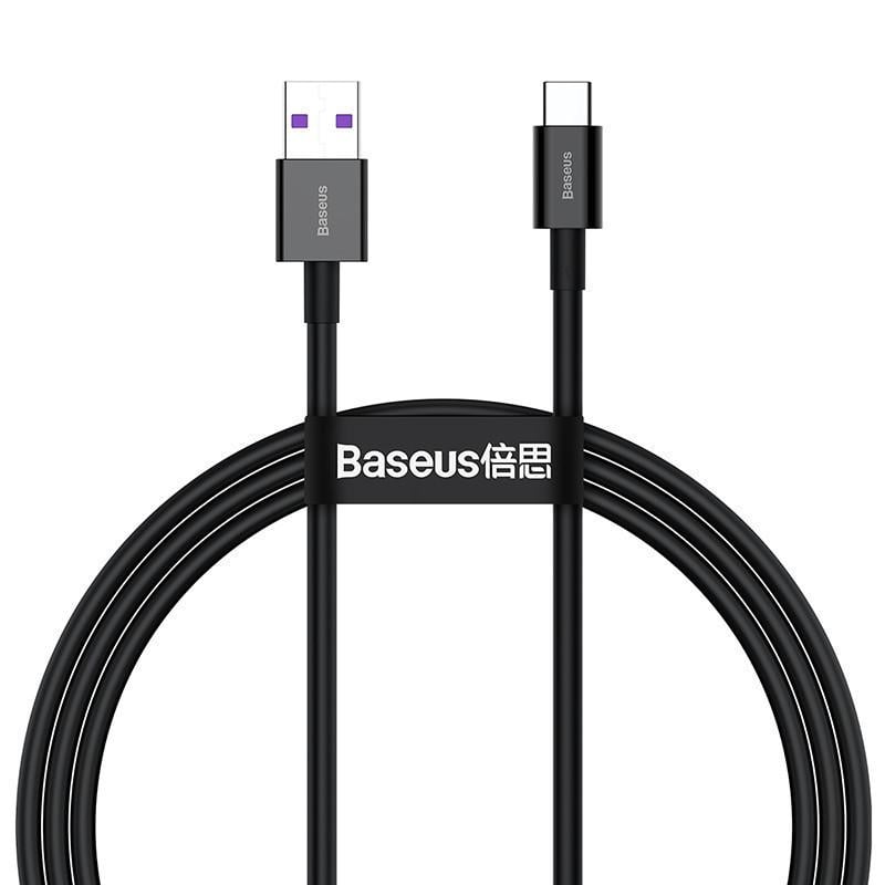 Кабель BASEUS Superior Series Fast Charging USB to Type-C CATYS-01 66 W 100 см Black (547167)