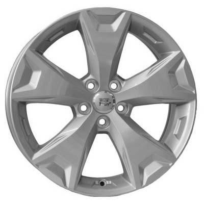Диски на авто WSP Italy W2705 R17 W7 PCD5x100 ET55 DIA56.1 Silver