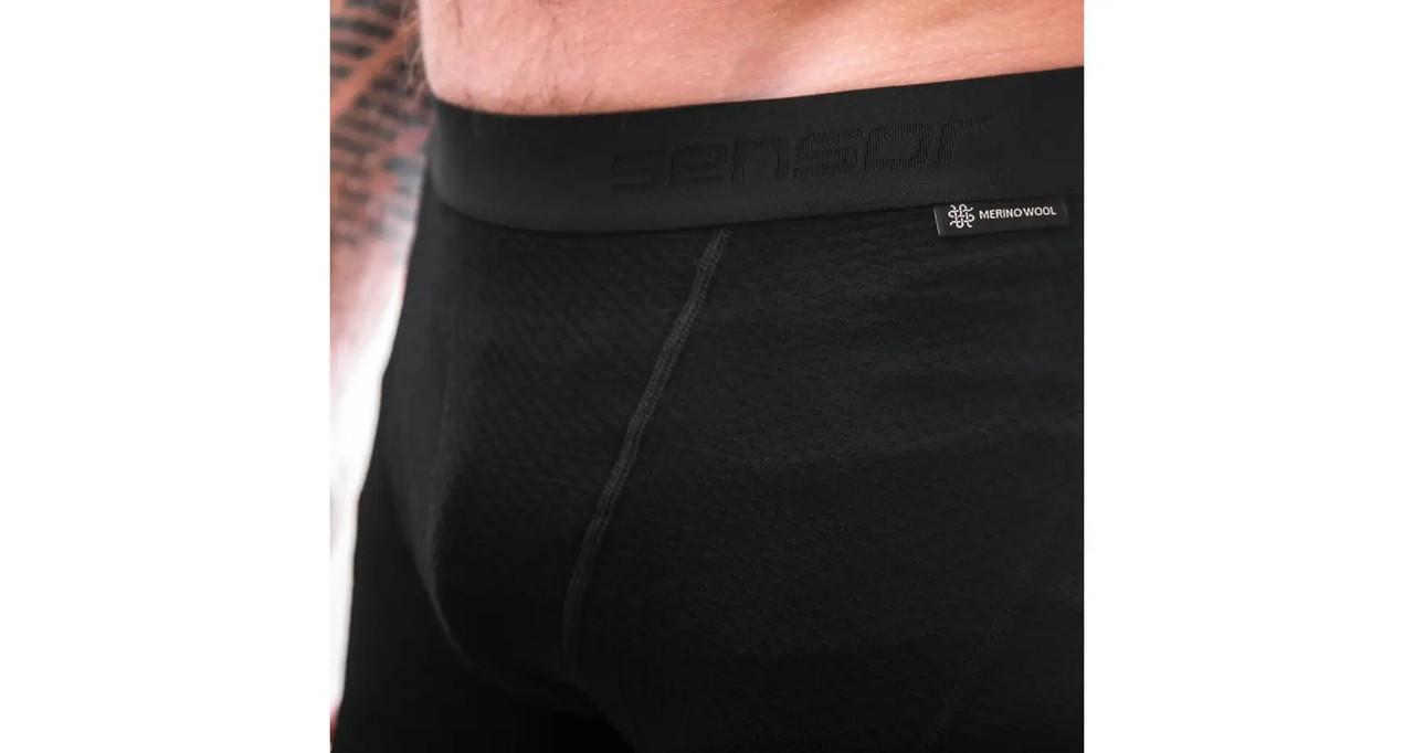 Термотрусы мужские Sensor Merino DF L Черный (iz16280) - фото 3 Термотрусы мужские Sensor Merino DF L Черный (iz16280) - фото 3