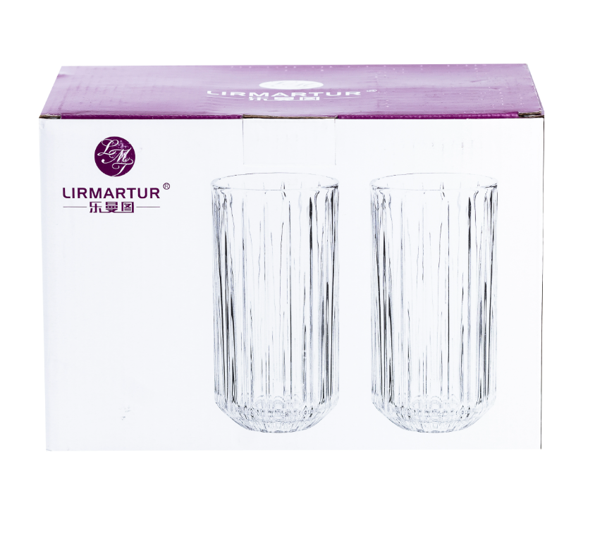 Набор стаканов Lirmartur высоких фигурных 6 шт по 380 мл с декором Прозрачный/Золотой - фото 5 Набор стаканов Lirmartur высоких фигурных 6 шт по 380 мл с декором Прозрачный/Золотой - фото 5