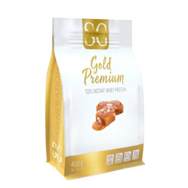 Протеин Sport Generation Gold Premium 100% Instant Whey Protein Salted Caramel 450 г