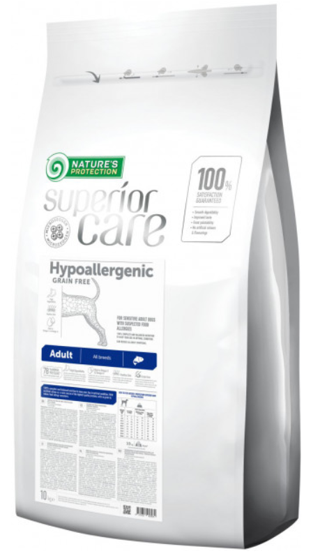 Корм для собак Nature's Protection Superior Care Hypoallergenic Grain Free All Breeds 10 кг
