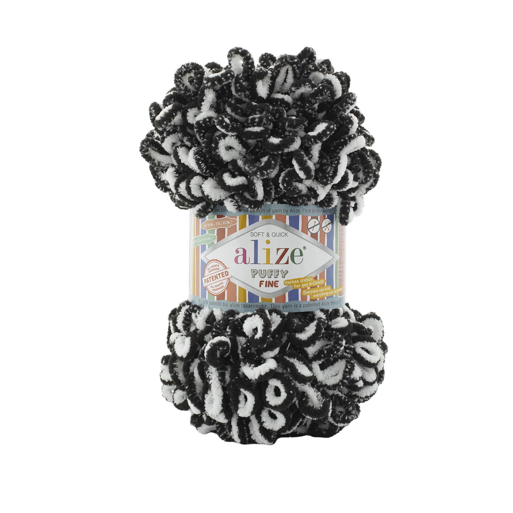 Пряжа Alize Puffy Fine 868