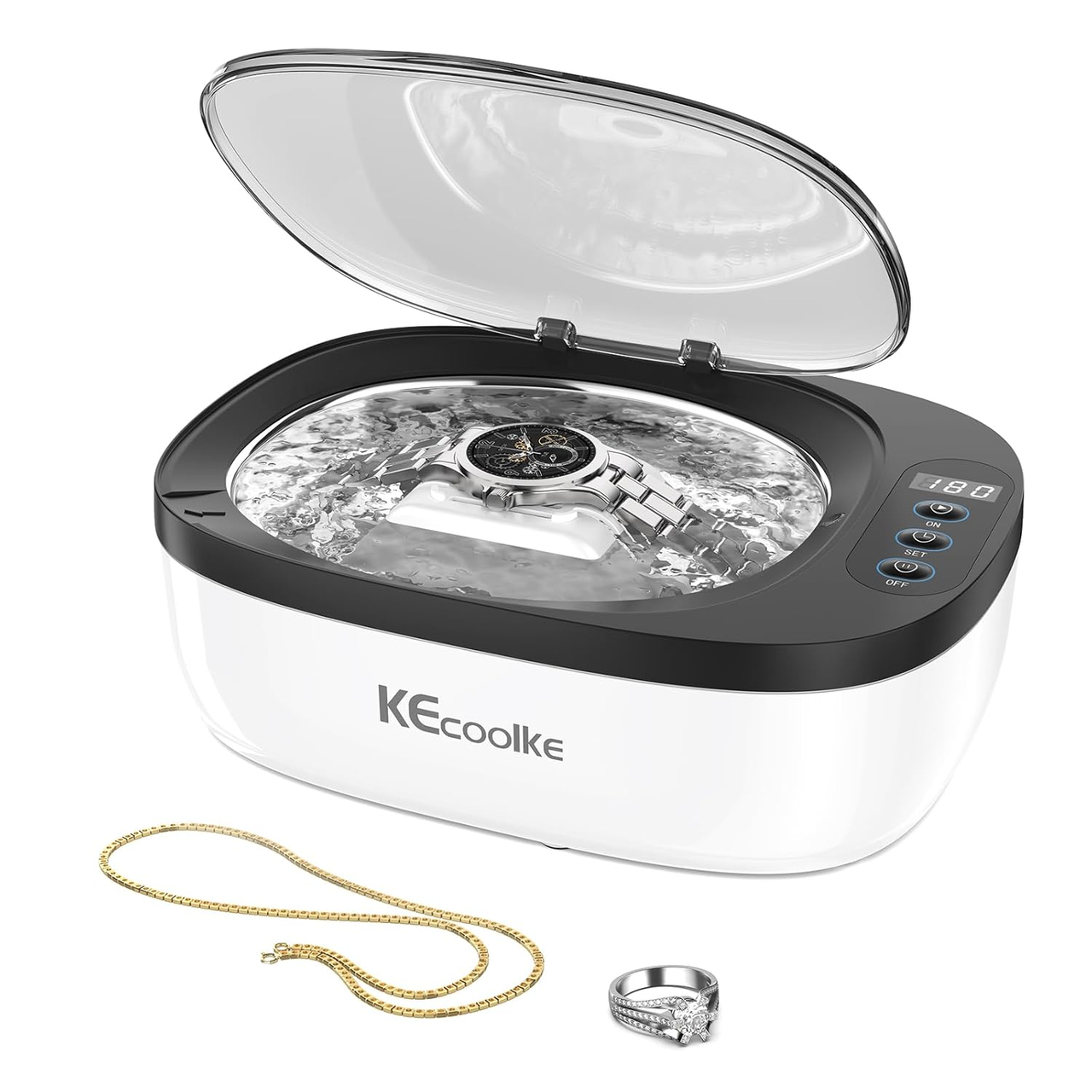 Ультразвуковая мойка KECOOLKE 750 мл 43000 Гц (3028287985)