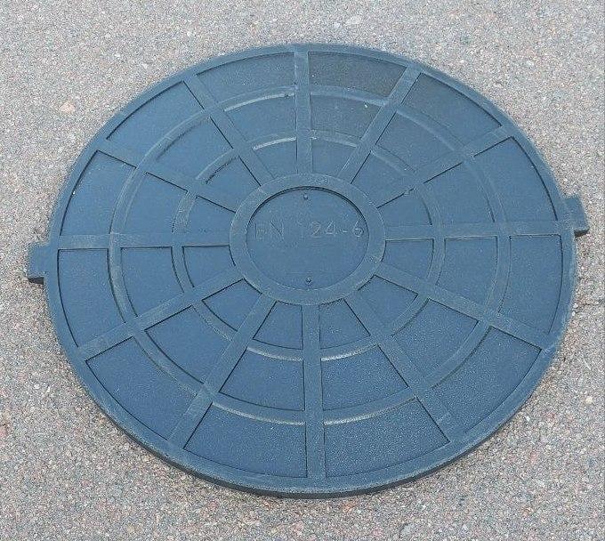 Крышка люка канализационного Войс 1 т Черный (voys16) - фото 7 Крышка люка канализационного Войс 1 т Черный (voys16) - фото 7