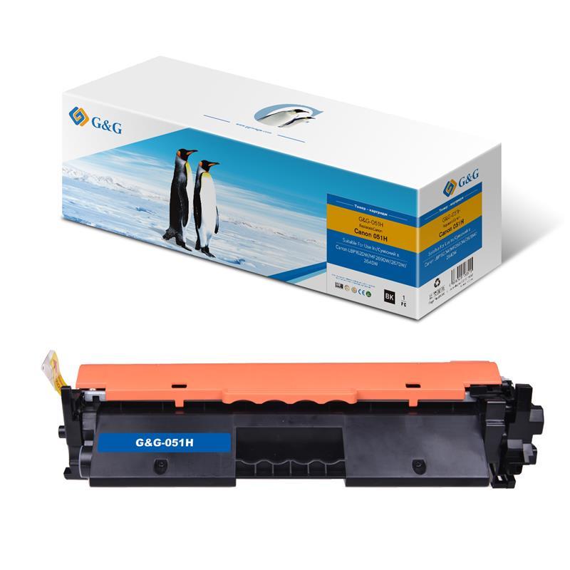 Картридж G&G 051H Black (619198) - фото 2 Картридж G&G 051H Black (619198) - фото 2