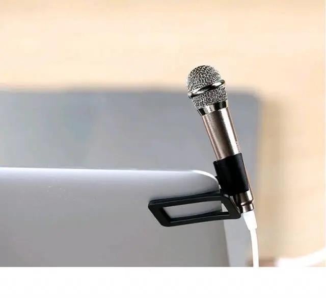 Микрофон на подставке совместим с IOS/Android/Windows-phones Серый (RMK-K01) - фото 2