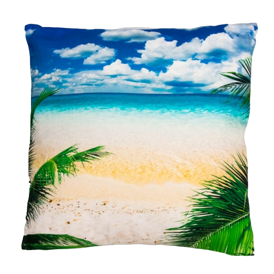 Декоративная подушка Elisey Тропики 45х45 см Голубой (99-81-025H) Декоративная подушка Elisey Тропики 45х45 см Голубой (99-81-025H)