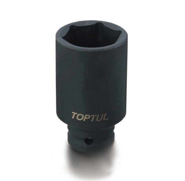 Головка торцева 1" Toptul KABE3255 довга ударна 55 мм Головка торцева 1" Toptul KABE3255 довга ударна 55 мм