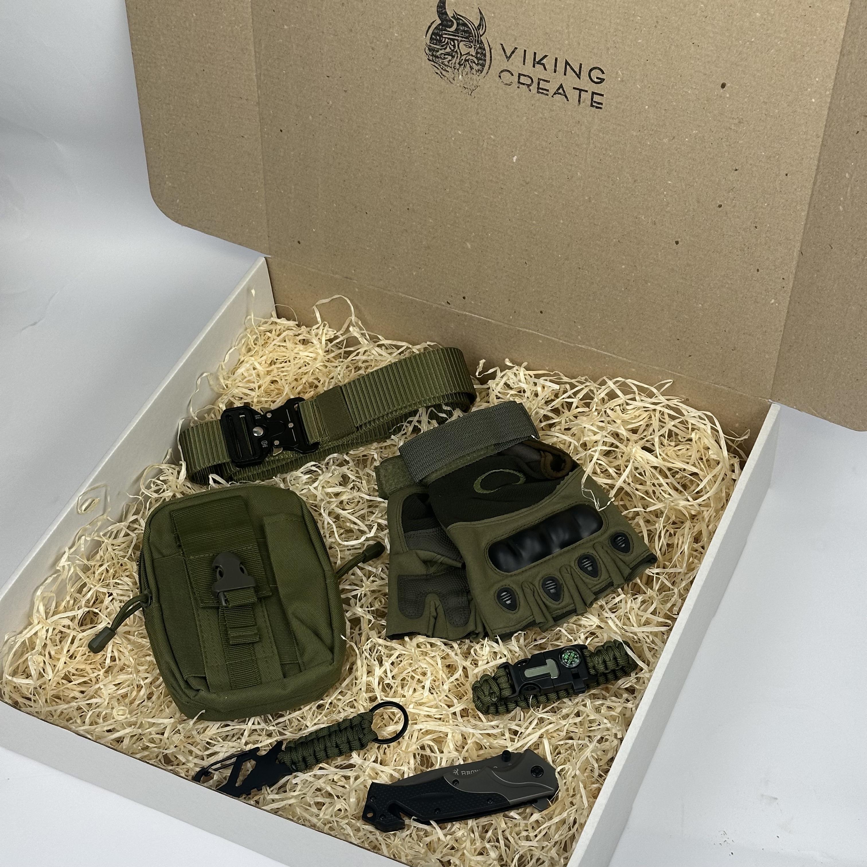 Подарочный набор для военных Comfort LITE Улучшенный Хаки
