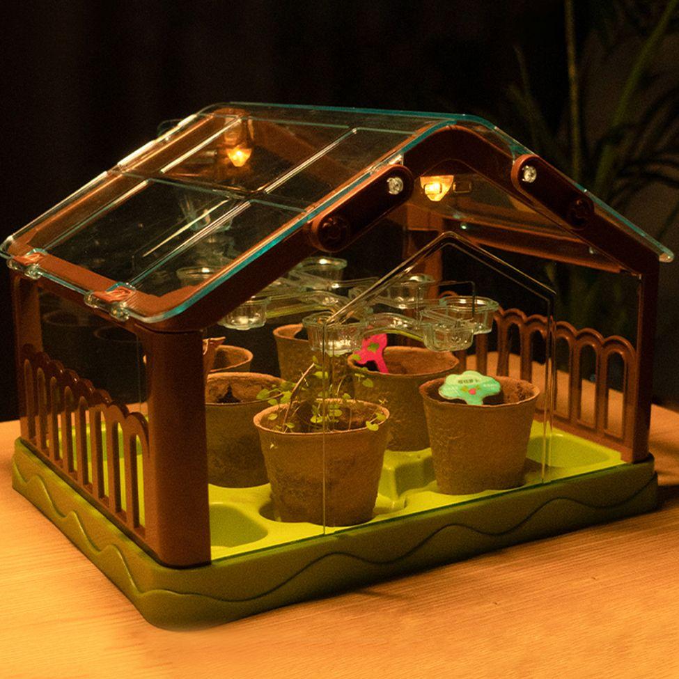 Набор игровой Теплица для детей с поливом/солнечной панелью и лампами (30569611) - фото 3 Набор игровой Теплица для детей с поливом/солнечной панелью и лампами (30569611) - фото 3