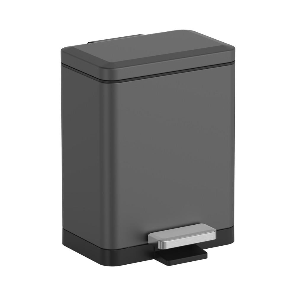 Мусорное ведро с плавным закрытием Koer TC-010306-07 прямоугольное 6 л Графит (KR5602) - фото 6 Мусорное ведро с плавным закрытием Koer TC-010306-07 прямоугольное 6 л Графит (KR5602) - фото 6